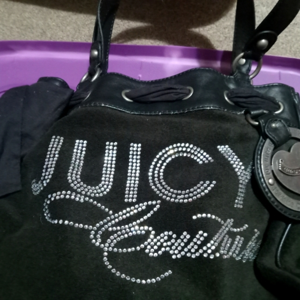 COPY- AUTH JUICY Couture Y2K velvet Daydreamer purse 100% Authentic